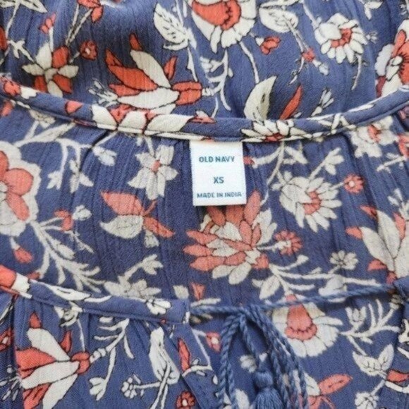 Old Navy floral dress long sleeves - Picture 5 of 10